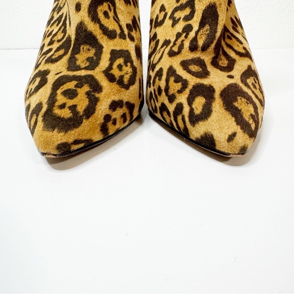 Enzo Angiolini Reatha Leopard Print Stiletto Booties - Picture 4 of 11